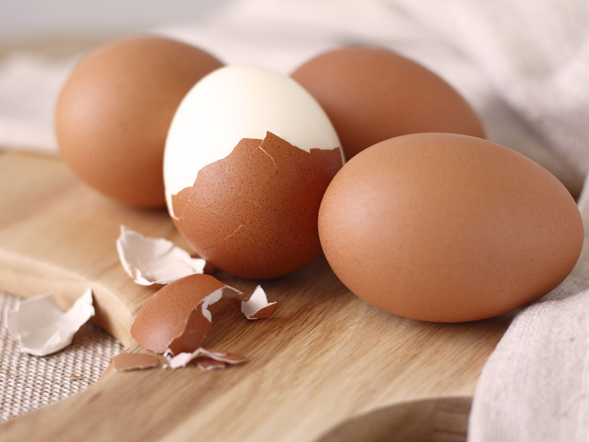 Jak snadno loupat uvařená vejce?